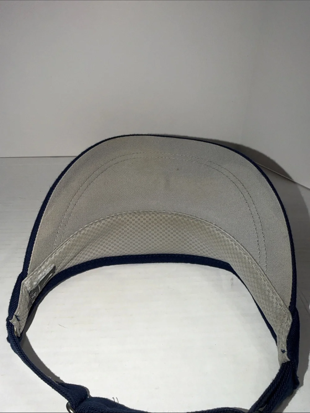 Nike Navy Visor with Gold GT Logo